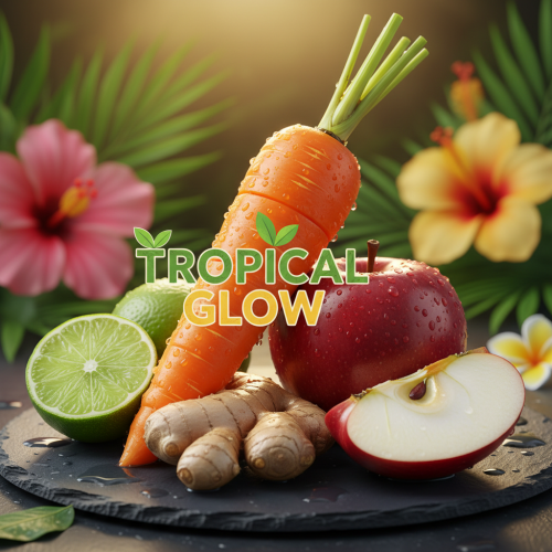 Carrot Glow – Nước ép đẹp da tự nhiên từ cà rốt và trái cây tươi