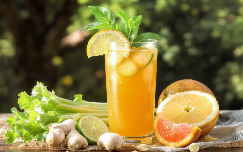 Refreshing Body: Nước ép thanh lọc cơ thể từ thiên nhiên