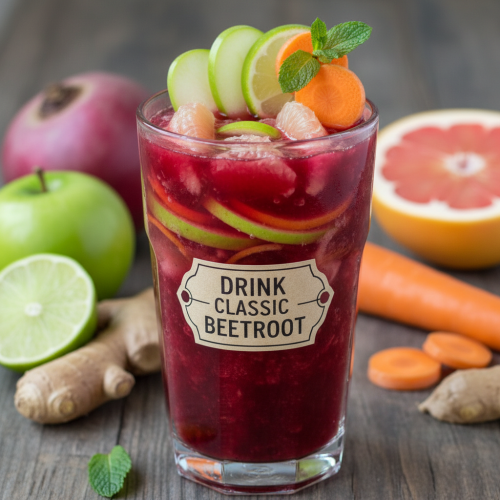 Classic Beetroot: Nước ép củ dền thanh lọc cơ thể và tăng cường sức khỏe