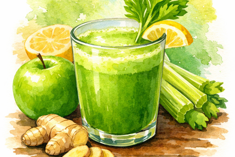 Apple Celery Balance – nước ép táo và cần tây tươi giúp cân bằng cơ thể