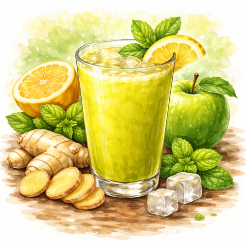 lemon ginger juice